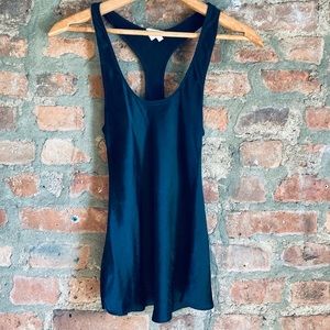 Boutique Golde Silk Racerback Top